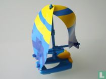 Katamaran (blau-gelb)