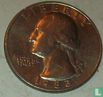 États-Unis ¼ dollar 1983 (P) acheter