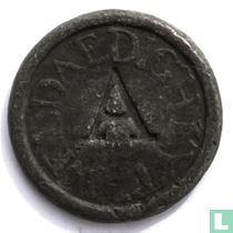 Beloningspenning "A" Weldadigheidskolonie Oostende circa 1850
