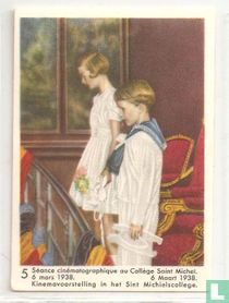 Kinemavoorstelling in het Sint Michielscollege. 6 maart 1938