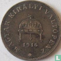 Hungary 20 fillér 1916