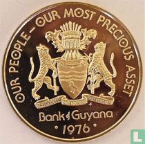 Guyana 1 Dollar 1976 (PP) "10. Jahrestag der Unabhängigkeit"