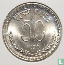 Indien 50 Paise 1976 (Bombay)