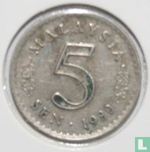 Malaysia 5 sen 1980