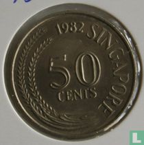 Singapur 50 Cent 1982