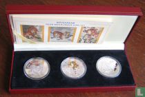 Myanmar coffret 1998 (PROOF) "Tigres"