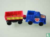 Pickup met aanhanger