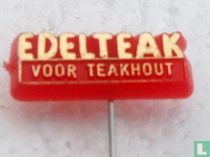 Edelteak voor teakhout [pr sur rouge]