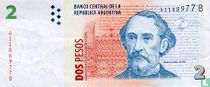 Argentine 2 Pesos 1997