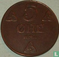 Norvège 5 øre 1922 acheter