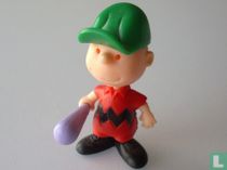 Charlie Brown avec batte de baseball