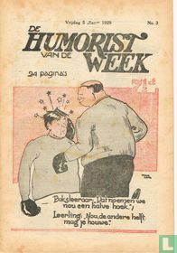 De humorist van de week [NLD] tijdschriften / kranten catalogus