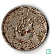 Territoires britanniques des Caraïbes 10 cents 1962