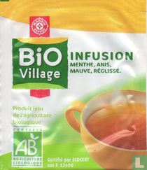 Infusion Menthe, Anis, Mauve, Réglisse