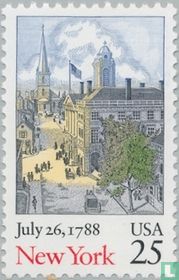 New York ratifying constitution
