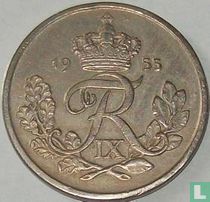 Denemarken 25 øre 1955