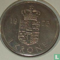 Danemark 1 krone 1973