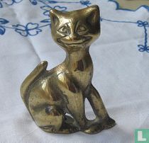 Bronze / zandgietsel Cat Brass Marqué
