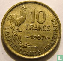 France 10 francs 1957