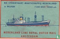 ss Biliton, Nederland Line Royal Dutch Mail