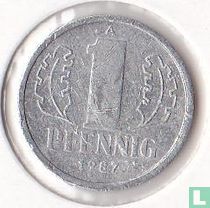 GDR 1 pfennig 1987