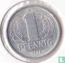 DDR 1 Pfennig 1978