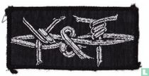 Y&T barbed-wire logo patch