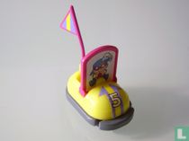 Botsauto, geel