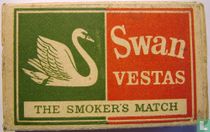 Swan vestas the smoker`s match