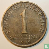 Österreich 1 Schilling 1969