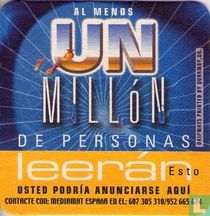 Al menos un millón de personas leerán esto
