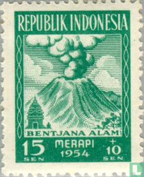 Voor slachtoffers uitbarsting vulkaan Merapi