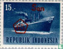 Transport with overprint in pentagon for sale