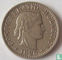 Suisse 20 rappen 1926 acheter