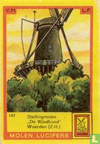 Stellingmolen "De Windhond" Woerden (Z.H.)