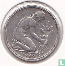 Deutschland 50 Pfennig 1969 (F)