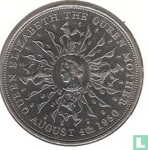 United Kingdom 25 new pence 1980 "80th birthday of Queen Elizabeth the Queen Mother"