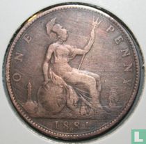 Royaume-Uni 1 penny 1881 (H)