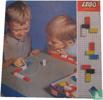Lego 799 Baseplate, Gray