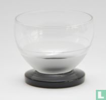 All-round Liqueur Glass 35 mm clear-black frosted