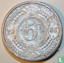 Netherlands Antilles 5 cent 2008