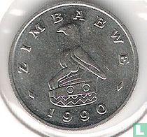 Zimbabwe 5 cents 1990