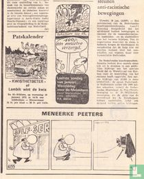 Patskalender Kwisthetbeter ou Lambik gagne le quiz