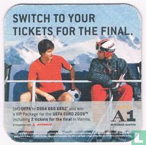 Switch to your tickets for the final. / We know what you should know.