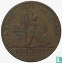 België 10 centime 1838