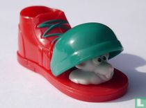 Chaussure avec la souris