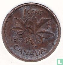 Canada 1 cent 1954