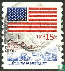 Drapeau américain et hymne national - ...from sea to shining sea acheter