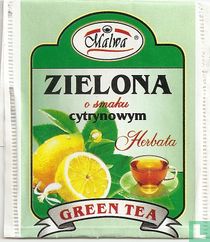 Zielona o smaku cytrynowym