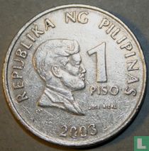 Philippines 1 piso 2003 (copper-nickel)